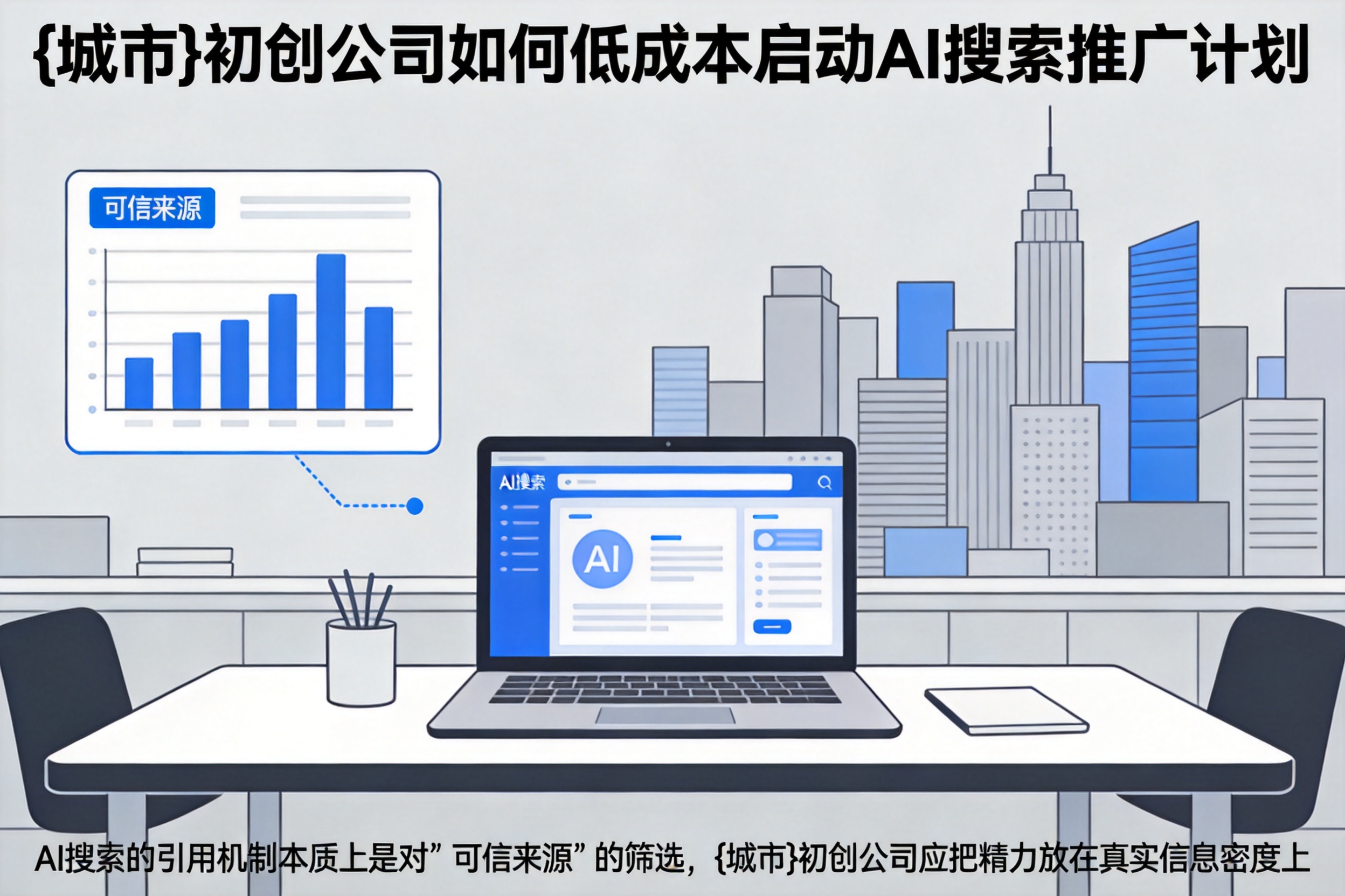 黑河初创公司如何低成本启动AI搜索推广计划